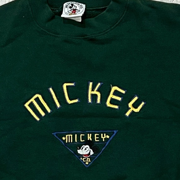 Vintage Mickey Mouse Disney Cartoon Mickey & Company 1990s Crewneck Sweatshirt - Picture 2 of 3